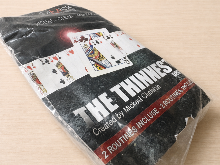 【薄すぎるデック！？】シネスト・デック（THE THINNEST DECK by Mickael Chatelain）～薄くて小さなトランプを使った風変わりなカード当て！～