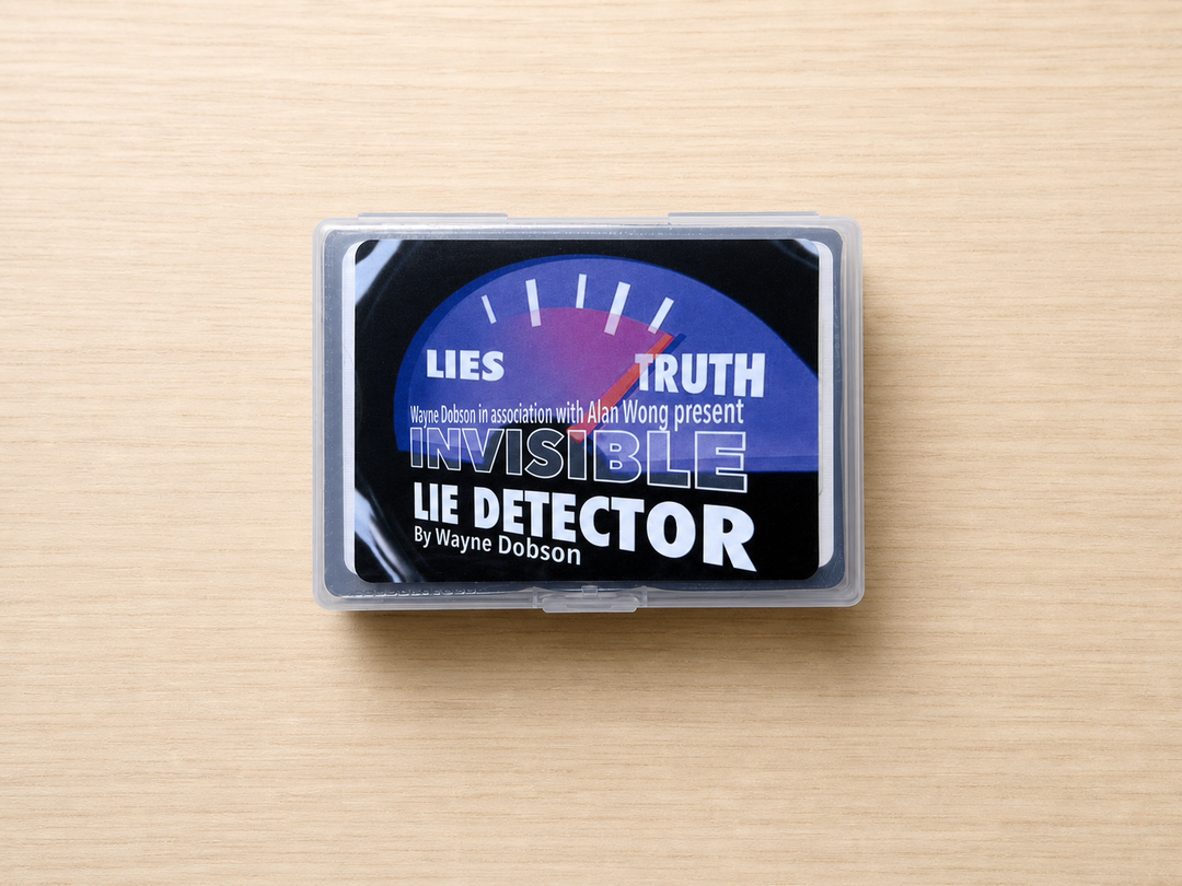 【目にはさやかに見えねども！】インビジブル・ライディテクター（Invisible Lie Detector）by Wayne Dobson &amp; Alan Wong～魅力的な小道具とドブソン流の演出手順！～