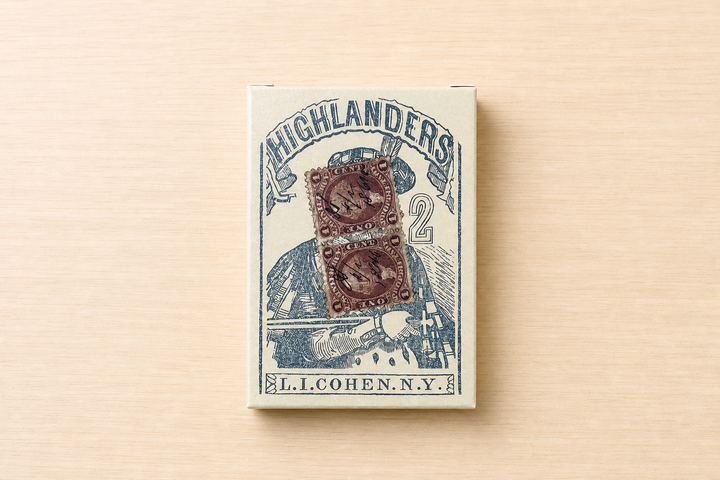 Highlanders 1864 Reproduction Poker Cards