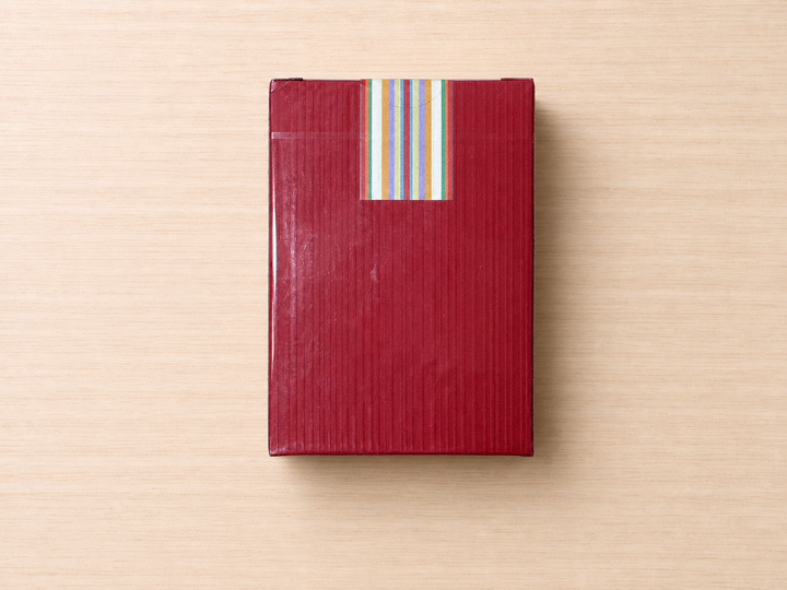 Striped Playing Cards (Red)