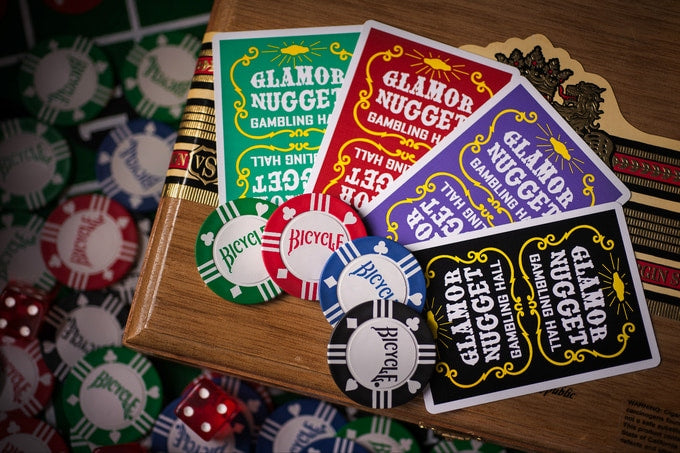 Glamor Nugget Casino Playing Cards
