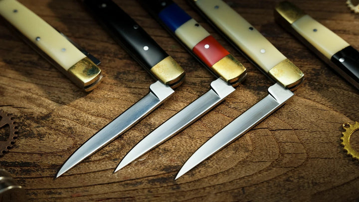 【AI翻訳日本語字幕サービス付き】Chroma Color-Changing Knives Set (Large Size) by TCC Magic