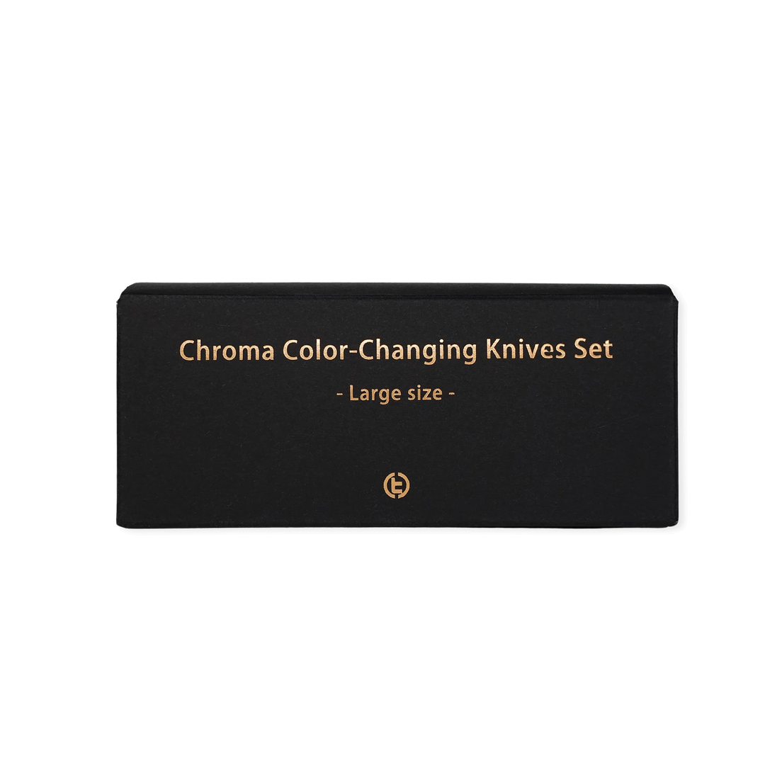 【AI翻訳日本語字幕サービス付き】Chroma Color-Changing Knives Set (Large Size) by TCC Magic