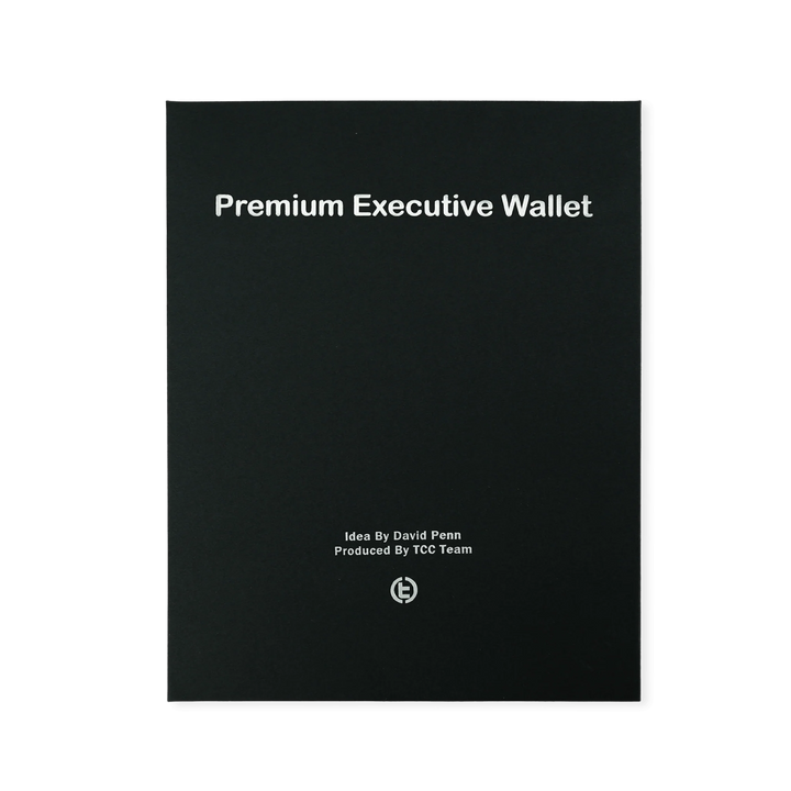 【AI翻訳日本語字幕サービス付き】Premium Executive Wallet by David Penn &amp; TCC Magic
