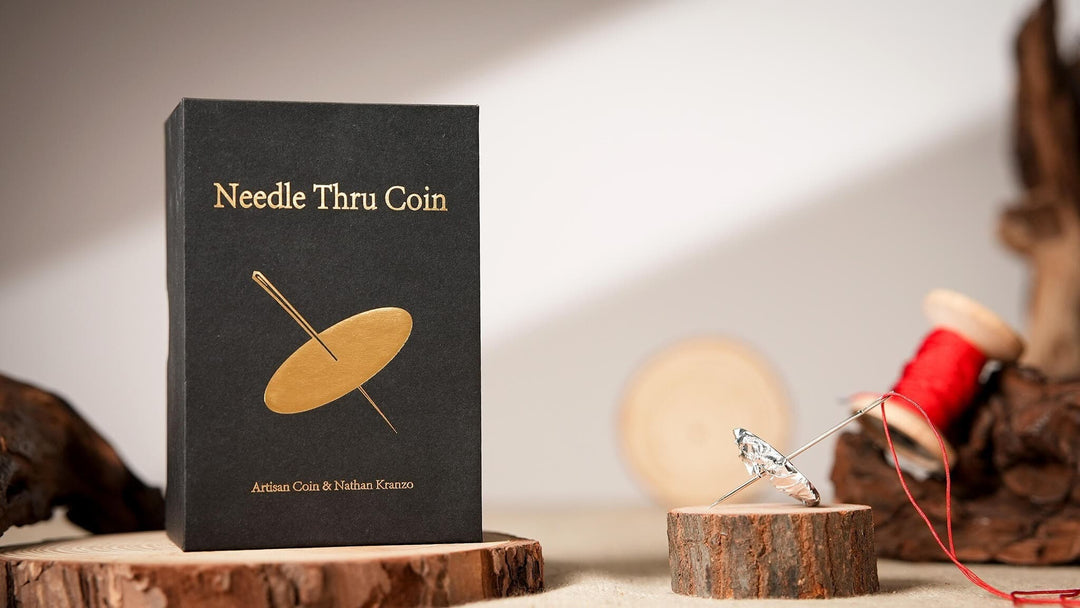 【AI翻訳日本語字幕サービス付き】Needle Thru Coin by Artisan Coin &amp; Nathan Kranzo
