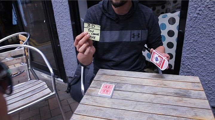 デュリーノーテッド（DULY NOTED）by Danny Weiser～ポストイットの文字が変化！～
