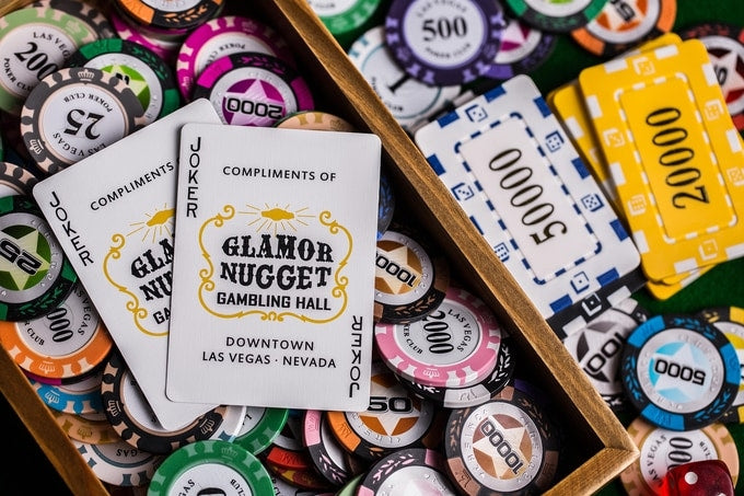 Glamor Nugget Casino Playing Cards
