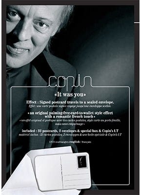 イット・ワズ・ユー（It Was You）by Bruno Copin～オシャレに演出されたカード・トゥ・エンベロープ！～