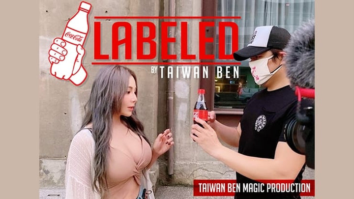 レイベルド（LABELED） by Taiwan Ben～コカ・コーラのペットボトルでカード当て？！～