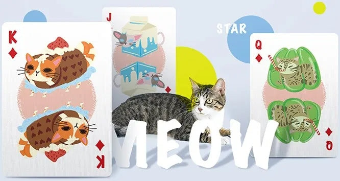 Meow Star Vending Machine Playing Cards