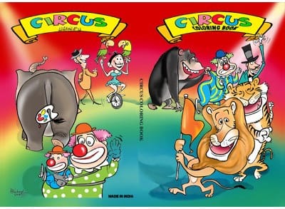 マイクロカラーリングブック（Micro Coloring Book 〈Circus〉）by Uday～ちっちゃくても効果はでかい！～