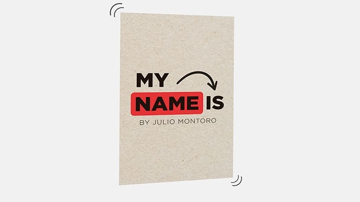 マイネームイズ（MY NAME IS）by Julio Montoro～名札の名前が入れ替わる！～