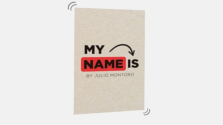 マイネームイズ（MY NAME IS）by Julio Montoro～名札の名前が入れ替わる！～