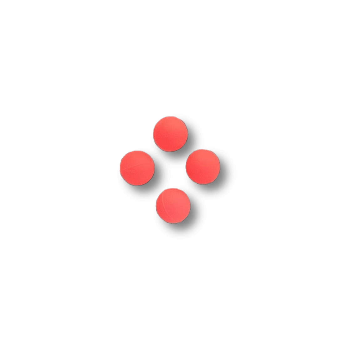 Rubber Balls(赤4つ、緑4つセット)