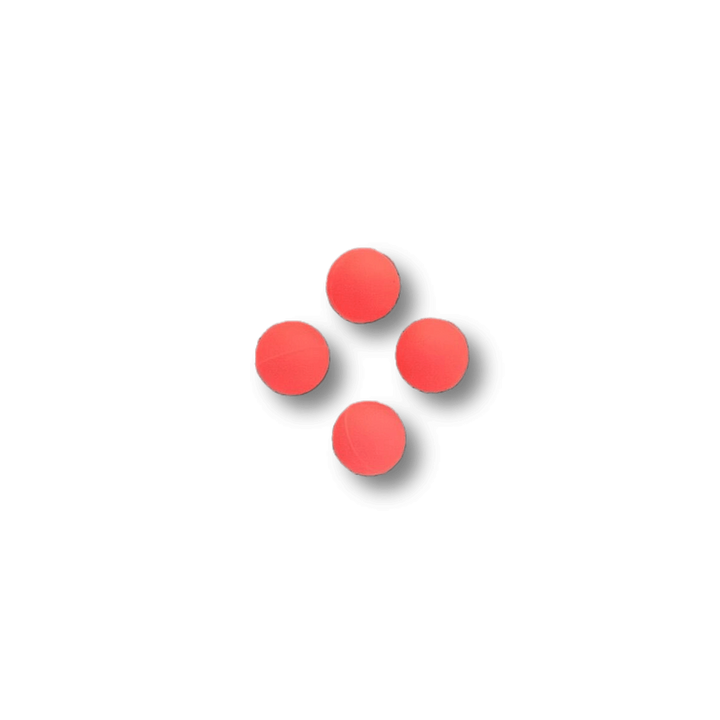 Rubber Balls(赤4つ、緑4つセット)