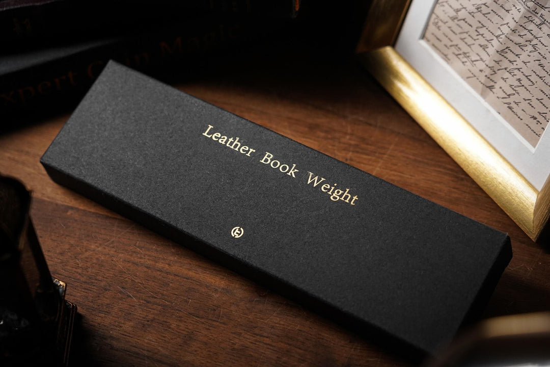【5セット限定 50%OFF】Leather Book Weight