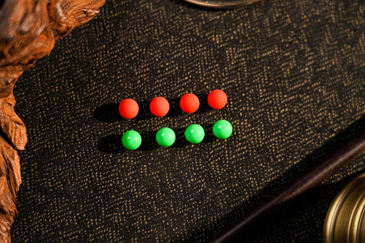 Rubber Balls(赤4つ、緑4つセット)